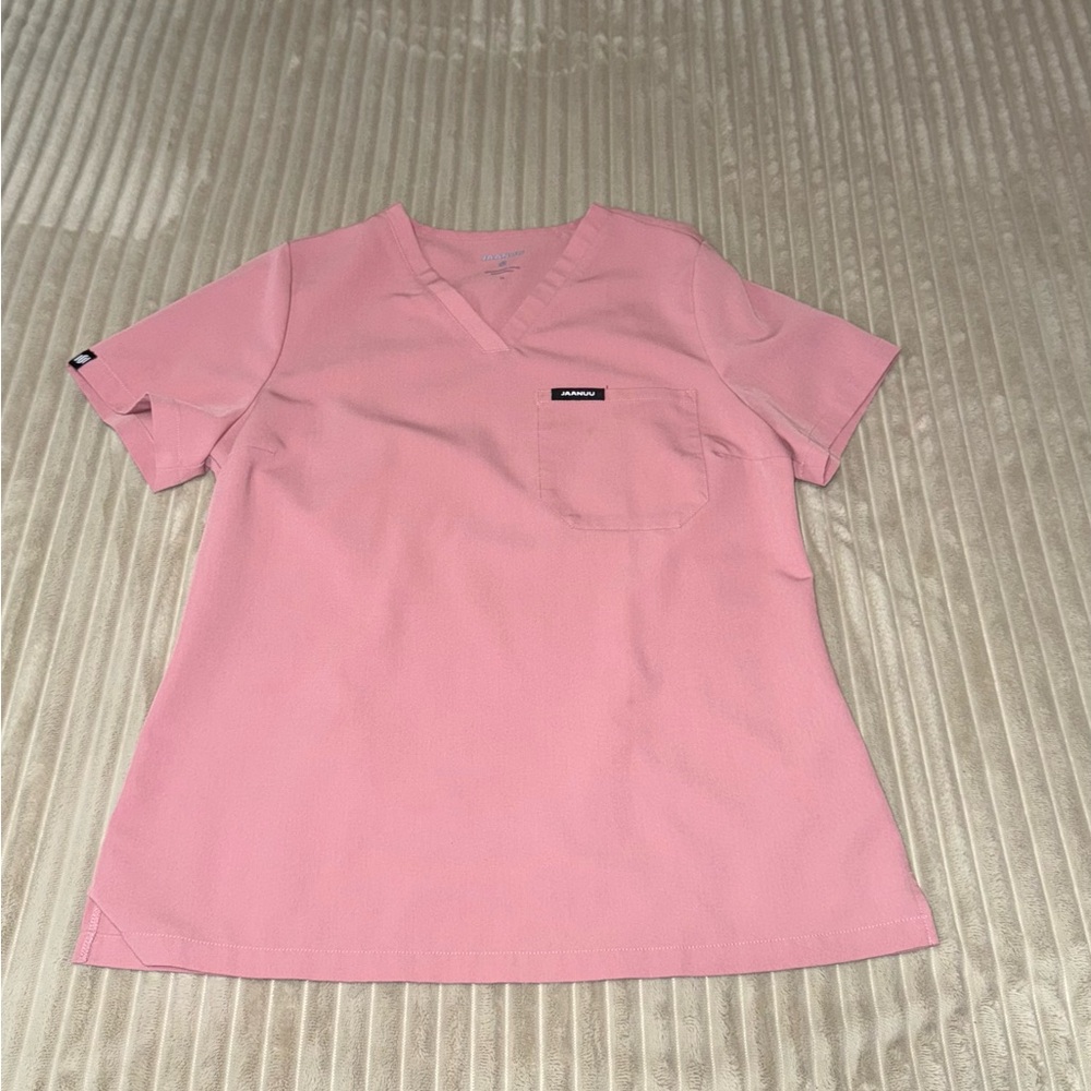 Jaanuu Mauve Scrub Top